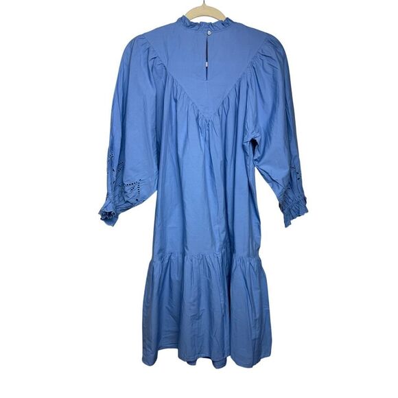 H&M Limited Edition Eyelet Embroidery Mini Dress NWT Sz. S - Picture 6 of 6